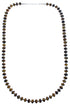 Tiger Eye Authentic Sterling Silver Southwestern Bead Necklace BX120756